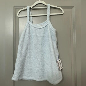 Bearpaw Blue Fuzzy Tank